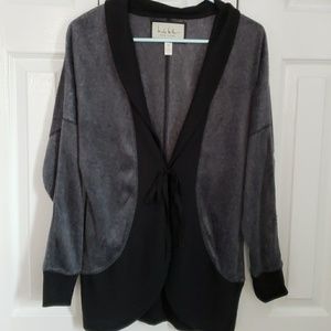 Nicole Miller Black Tie Cardigan